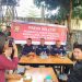 Plt Kasubbid Penmas Bidhumas Polda Bengkulu AKP B.A.S Sinaga bersama jajaran saat konferensi pers penanggulangan radikalisme, terorisme, dan intoleransi di Bengkulu, Kamis (2/10/2025). (Dok. Yola)