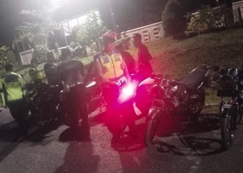 Enam kendaraan ditilang dan dibawa ke Mapolresta Jambi. (Dok. Polresta Jambi)