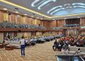 Ribuan mahasiswa mengikuti seminar keselamatan berkendara bertajuk “Di Jalan Fokus, Kuliah Mulus” yang digelar PT Astra Honda Motor (AHM) bersama Jasa Raharja di salah satu kampus di Indonesia, September 2025. (Dok. Sinsen)