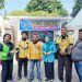 Ketua TP PKK Provinsi Jambi, Hj. Hesti Haris (tengah), berfoto bersama pengurus dan perwakilan instansi pendukung usai peluncuran program “Sarapan Murah Rp3.000 Jum’at Berkah” di Pojok Berkah PKK Provinsi Jambi, Jumat (10/10/2025). (Dok. Erit- Kominfo)
