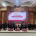 Para peserta dan narasumber berfoto bersama usai Seminar Nasional Kolaboratif Agama dan Radikalisme yang digelar Densus 88 AT di Bengkulu, Kamis (9/10/2025). (Dok. Yola)
