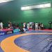 Para atlet taekwondo dan judo dari kontingen Jambi melakukan persiapan di arena pertandingan PON Bela Diri 2025 di Djarum Arena, Kudus, Jawa Tengah, Minggu (12/10/2025) (Dok. Koni Jambi)