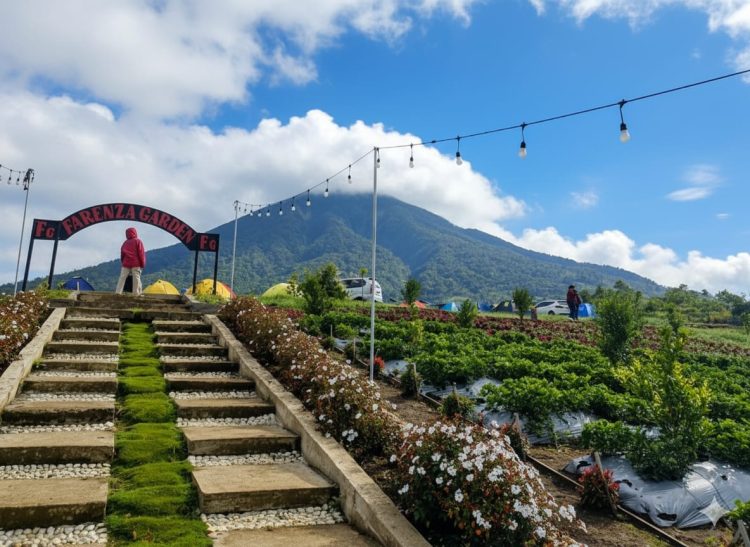 Suasana asri di kawasan Farenza Garden, Desa Renah Alai, Kecamatan Jangkat, Kabupaten Merangin. (Foto: Dok. Farenza Garden)