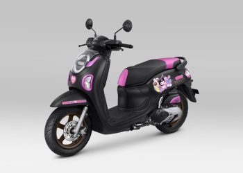 Tampilan Honda Scoopy X Kuromi Edition resmi diluncurkan di Jambi oleh PT Sinar Sentosa Primatama. (Dok. Sinsen)