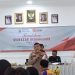 Kasubdit Bintibsos Ditbinmas Polda Jambi, AKBP Dr. Dadang Djoko Karyanto, memberikan sosialisasi wawasan kebangsaan bertema “Satu Hati untuk Negeri” kepada pelajar SMAN 4 Kota Jambi, Jumat (17/10/2025). (Dok, Nahar)
