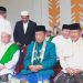 Wakil Gubernur Jambi Drs. H. Abdullah Sani, M.Pd.I menghadiri Tabligh Akbar dalam rangka peringatan Hari Santri Nasional 2025 di Kabupaten Merangin, Rabu (22/10/2025). (Dok. Erit - Kominfo)