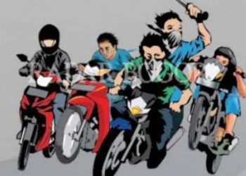 Ilustrasi geng motor (Dok. Kompas)