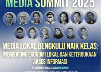 Bengkulu Jadi Provinsi Pertama di Sumatra Gelar Local Media Summit. (Dok.rls)