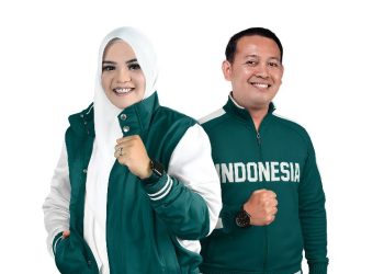 Bupati Tanjung Jabung Timur H. Dillah Hikmah Sari dan Wakil Bupati Muslimin Tanja (Dok. Humas)