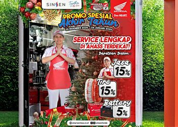 Flyer Program Service Akhir Tahun di Seluruh AHASS (Dok. Sisnen)