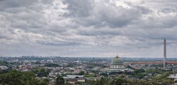 Kondisi langit mendung di wilayah Jambi (Dok. Nahar)