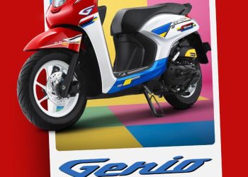 Banner Honda Genio tampil dengan pilihan warna kalcer terbaru yang dipasarkan PT Sinar Sentosa Primatama (Sinsen) disertai program voucher diskon Rp444 ribu selama periode pembelian Januari 2026. (Dok. Sinsen)