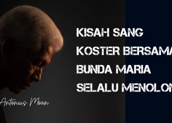 Antonius Moan Boroek, koster Paroki St. Teresia Jambi, dikenang sebagai sosok pelayan Gereja yang setia mengabdikan hidupnya dalam pelayanan iman dan devosi kepada Bunda Maria. (Dok. Jejaring Komsos Paroki)