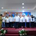 Wagub Sani pada Kukuhkan Pengurus FPRB Provinsi Jambi di Ruang Bulian, Grand Hotel Jambi, Selasa (10/2/2026).(dok.stepanus)