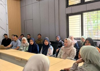 Kantor Pertanahan Kabupaten Bengkulu Tengah menerima laporan kedatangan Pegawai Pemerintah dengan Perjanjian Kerja (PPPK) yang akan bertugas di instansi tersebut, Jumat (6/3/2026). (Foto:Yl)