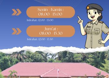 Banner pelayanan di Kantor Pertanahan Kabupaten Bengkulu Tengah kembali berjalan normal mulai Jumat (27/3/2026), (Dok. Humas)
