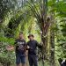 Tim survei dari Kantor Pertanahan Kabupaten Bengkulu Tengah melakukan kegiatan penataan batas wilayah di Desa Penembang, Kecamatan Merigi Kelindang, Rabu (4/3/2026). (Foto:Yl)