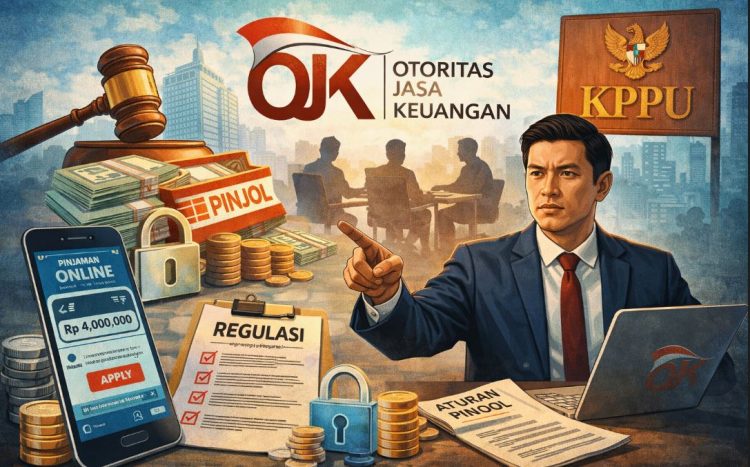 Ilustrasi penguatan pengawasan industri pinjaman online oleh OJK pasca putusan KPPU terkait pelanggaran persaingan usaha, (Dok. Hasan)