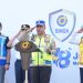 Kepala Korps Lalu Lintas (Kakorlantas) Polri Irjen Pol Drs. Agus Suryonugroho, S.H., M.Hum., menghadiri Apel Terpadu Jasa Marga Siaga Operasional Libur Hari Raya Idul Fitri 1447 H/2026 di TMII, Selasa (10/3). (Foto:Yl)