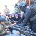 SD IT Alam Generasi Islam Kota Bengkulu mendatangi Markas Komando Satuan Brimob Polda Bengkulu pada Kamis (23/4). (Foto:yola)