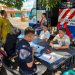 Polres Rejang Lebong mengadakan kegiatan pelayanan publik SIM Keliling yang dilaksanakan oleh Unit SATPAS, Sabtu (25/4/2026). (Foto:yola)