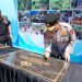 Wakapolri Komjen Pol. Dedi Prasetyo, ke Polda Sulawesi Tenggara, dilakukan peresmian 17 jembatan perintis, dengan 2 jembatan utama. (Foto:yola)