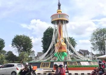 Kawasan Tugu Keris Siginjai, Kota Jambi (Dok. Stepanus)
