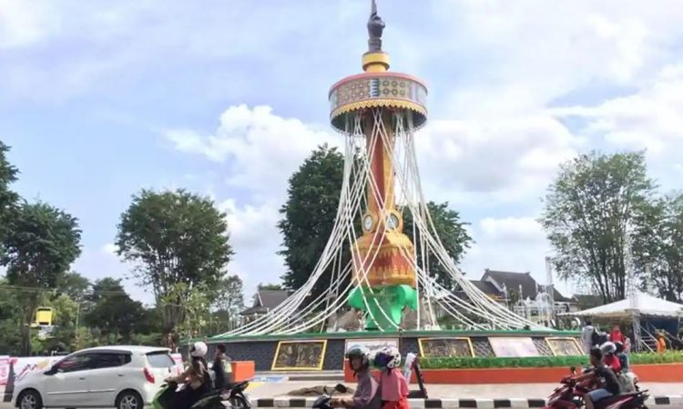 Kawasan Tugu Keris Siginjai, Kota Jambi (Dok. Stepanus)