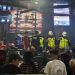 Petugas gabungan dari Denpom II/2 Jambi, Polri, BNN, dan Satpol PP melakukan razia di salah satu tempat hiburan malam di Kota Jambi, Sabtu (25/4/2026) malam. (Dok. Nahar)