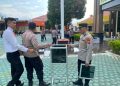 Polres Bengkulu Utara melaksanakan kegiatan Sedekah Bersama, Kamis (30/4/2026). (foto:yola)
