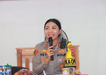 AKBP Heti Patmawati, Kepala Kepolisian Kabupaten Lampung Timur, Provinsi Lampung, Sumatra. (foto:yola)