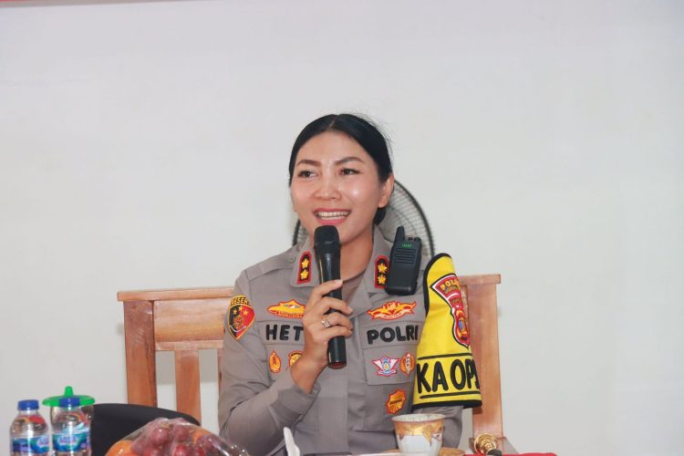 AKBP Heti Patmawati, Kepala Kepolisian Kabupaten Lampung Timur, Provinsi Lampung, Sumatra. (foto:yola)