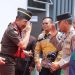 Kapolda Bengkulu Irjen Pol Mardiyono, S.I.K., M.Si. menghadiri undangan ramah tamah dan silaturahmi Kepala Kejaksaan Tinggi (Kajati) Bengkulu yang baru, Saiful Bahri Siregar, S.H., M.H., Kamis (30/4). (foto:yola)