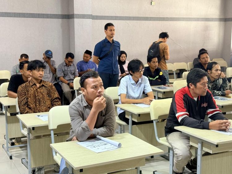 Sebanyak 20 mantan napiter di Banten mengikuti pelatihan teknisi AC di Balai Pengembangan Sumber Daya Manusia Daerah (BPSDMD) Pandeglang. (foto:yola)