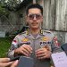 Wakil Kepala Satuan Tugas Humas Operasi Damai Cartenz 2026, AKBP Andria, S.I.K., saat dijumpai media (30/4). (foto:yola)