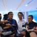 Direktur Utama Hutama Karya Koentjoro memberikan keterangan kepada awak media usai peluncuran aplikasi Mozy dan peresmian Command Center pengelolaan jalan tol di Jakarta, Rabu (22/4/2026). (Dok. Humas HK)