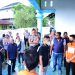 Personel Polda Jambi melakukan rekonstruksi kasus dugaan tindak pidana rudapaksa dengan menghadirkan tersangka di salah satu lokasi kejadian, Jumat (24/4/2026) (Dok. Nahar)