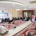 Ketua Umum PWI Pusat Akhmad Munir bersama pengurus dan anggota mengikuti takziah serta doa bersama tujuh hari wafatnya Sekjen PWI Pusat Zulmansyah Sekedang di Gedung Dewan Pers, Jakarta Pusat, Jumat (24/4/2026). (Dok. PWI)
