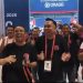 Kontingen Orado Jambi merayakan kemenangan usai memastikan lolos ke babak perempat final Kejuaraan Nasional Orado 2026 di Bogor, Sabtu (25/4/2026). (Dok. Willy)