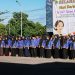 Kantor Pertanahan Kabupaten Bengkulu Tengah menggelar apel pagi rutin, Senin (27/4/2026). (foto:yola)