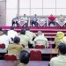 Suasana rapat koordinasi penyamaan persepsi program redistribusi tanah tahun 2026 di Kantor Bupati Blitar (Dok. Humas)
