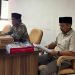 Anggota Panitia Khusus (Pansus) DPRD Kabupaten Blitar saat mengikuti rapat kerja pembahasan Daftar Inventarisasi Masalah (DIM) LKPJ Bupati Blitar Tahun 2025 di ruang rapat. (Dok . Humas)