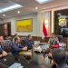 Kapolda Jambi Irjen Pol. Krisno Halomoan Siregar menerima audiensi jajaran Kantor Pelayanan Pajak se-Provinsi Jambi di ruang kerjanya, Rabu (29/4/2026) (Dok. Humas)