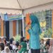 Kegiatan Rabu Berkah TP PKK Provinsi Jambi bersama Pokja Bunda PAUD membagikan sarapan bergizi kepada masyarakat di Sekretariat TP PKK Provinsi Jambi, Rabu (29/4/2026). (Dok. Stepanus)