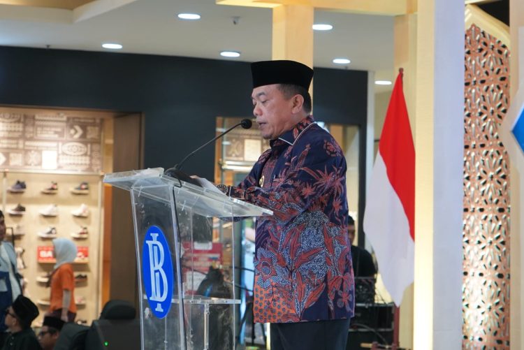 Gubernur Jambi Al Haris menyampaikan sambutan saat membuka SIGINJAI Fest 2026 di Jambi Town Square, Rabu (29/4/2026) (Dok. Stepanus)