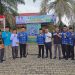 Perwakilan Polda Jambi bersama Bupati Bungo dan unsur Forkopimda berfoto usai peluncuran barcode kotak amal berbasis data terintegrasi di Lapangan Kantor Bupati Bungo, Rabu (29/4/2026). (Dok. Humas)