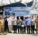 Kapolda Bengkulu Irjen Pol Mardiyono melakukan peletakan batu pertama program bedah rumah di Desa Meok, Pulau Enggano, sebagai bentuk kepedulian terhadap masyarakat. (foto:yola)