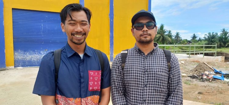 Manager Lapangan PT Karya Jaya, Ikmal. (Foto:yola)