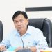 Ketua Bapemperda DPRD Provinsi Jambi, Abun Yani, saat menyampaikan pandangan terkait optimalisasi Pos Bantuan Hukum (Posbankum) dalam forum resmi DPRD Provinsi Jambi, Kamis (30/4/2026). (Dok. Stepanus)