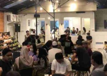 Salah satu kafe yang berada di kota Jambi (Dok. Redaksi)